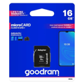 Memory card 16 GB Micro SDHC with SD adapter