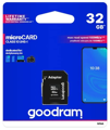 Memory 16 GB Micro SDHC card with adapter