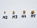 Threaded insert M2 M3 M4