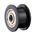 Black pom the pulley GT2-10 - 20 teeth smooth