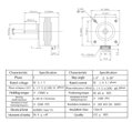 Pancake step engine - 23 mm thin 0.13 nm