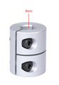Flexible clutch - clamping, firm, flexible clutch