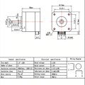 Step motor 0.44 nm