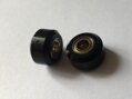 POM travel wheel with bearing