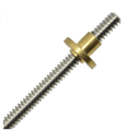 Trapezoid bolt T8x4