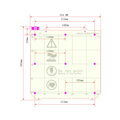 Magnetic heated pad MK52