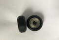POM travel wheel with bearing