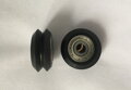 POM travel wheel with bearing