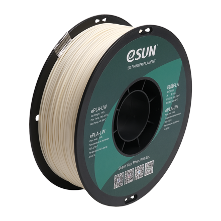 ePLA-LW Filament 1.75 mm 1 kg eSun