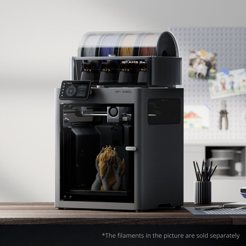 Bambu Lab X2D / X2D Combo - 3D tiskárna s dual-nozzle systémem