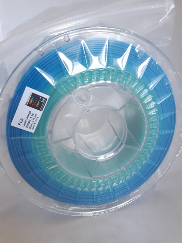 Print with Smile - Pla - 1.75 mm - 1 kg - Runs of Colors Print with Smile - Pla - 1.75 mm - 1 kg - Runs of Colors