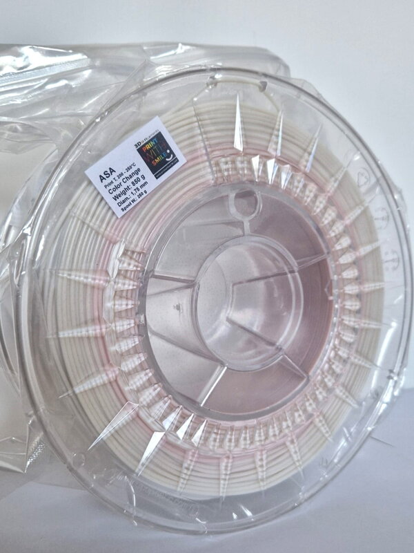 Print with Smile - ASA Color Run - 850 g - 1.75 mm Print with Smile - ASA Color Run - 850 g - 1.75 mm