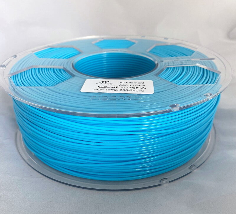 FIBER3D ASA - glow in the dark 1.75mm 1kg