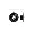 Plastics Mladeč print string 1,75mm black abs