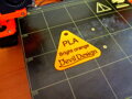 PLALAMENT 1.75 mm brightly orange devil design 1 kg
