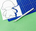 Vallejo t06006 scalpel with blade