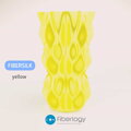 PLA FIBERSILK FILAMENT yellow metallic 1.75mm fiberlogs 850g