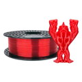 Filament AzureFilm PETG ČERVENÁ TRANSPARENTNÍ 1,75 mm 1 kg.