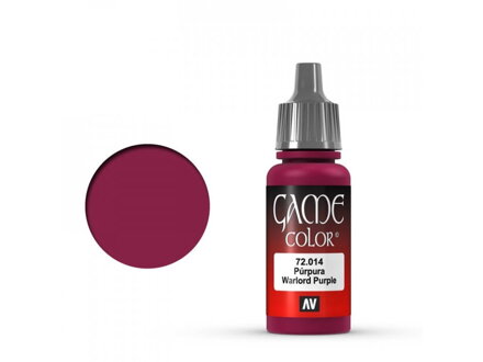 Vallejo Game Color 72014 Warlord Purple (17 ml)