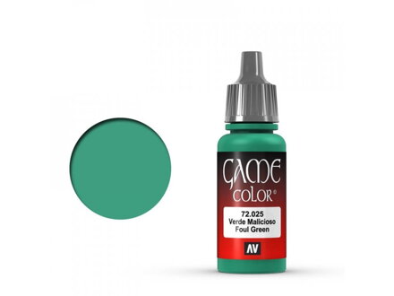 Vallejo Game Color 72025 Foul Green (17 ml)