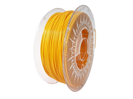 Pet-G Filament 1.75 mm bright yellow devil design 1 kg