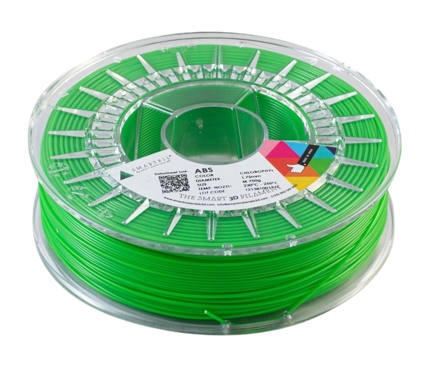 ABS FILAMENT Green Chlorophyll 1.75 mm Smartfil Coil: 0.75 kg