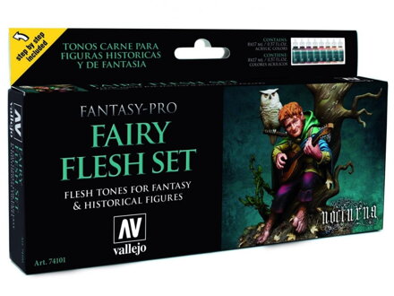 Vallejo for Nocturn Set 74101 Fairy Flesh Set (8)