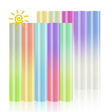 xTool Sun Nažehlovací vinyl měnící barvu – 20 ks