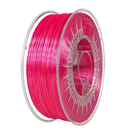 Filament DEVIL DESIGN PLA SILK PERLEŤOVĚ RŮŽOVÁ 1,75 mm 1 kg.