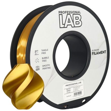 Filament Professional LAB PLA SILK ZLATÁ 1,75 mm 1 kg
