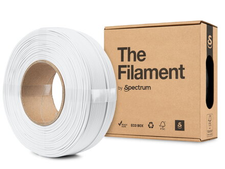 ReFill TheFilament PLA MATTE SNĚHOBÍLÁ 1,75 mm 1 kg