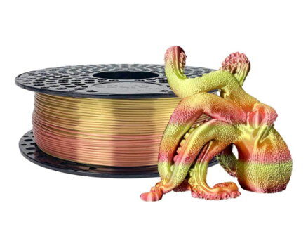 Filament AzureFilm PLA SILK RAINBOW HARMONY 1,75 mm 1 kg.