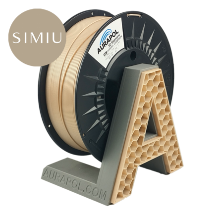 Filament AURAPOL PLA CARAMEL CHAMPAGNE 1,75 mm 1 kg.