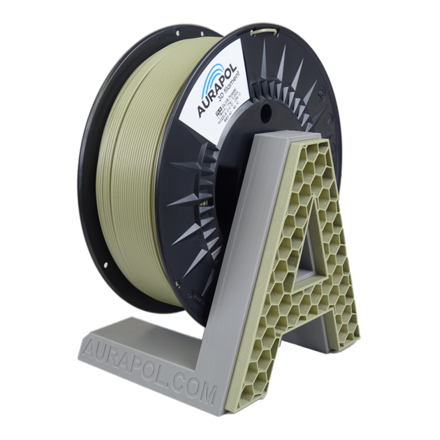 Filament AURAPOL PLA OLIVOVÝ PUDR 1,75 mm 1 kg.