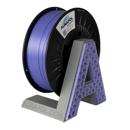 Filament AURAPOL PLA LILAC MIST ČÁSTEČNĚ TRANSPARENTNÍ 1,75 mm 1 kg.
