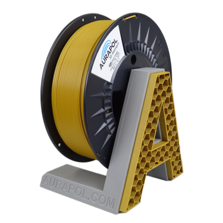 Filament AURAPOL PLA TEMNÉ ZLATO PUDR 1,75 mm 1 kg.