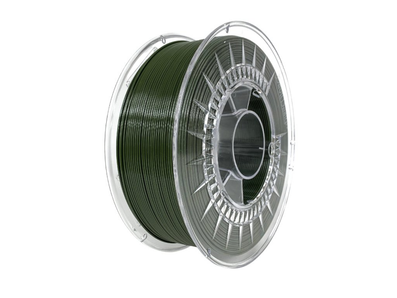 Pet-G Filament 1.75 mm olive green Devil Design 1 kg