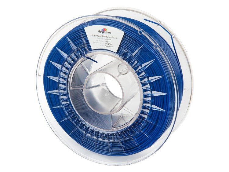 Petg Filament Navy Blue 1.75 mm Spectrum 1 kg Petg Filament Navy Blue 1.75 mm Spectrum 1 kg