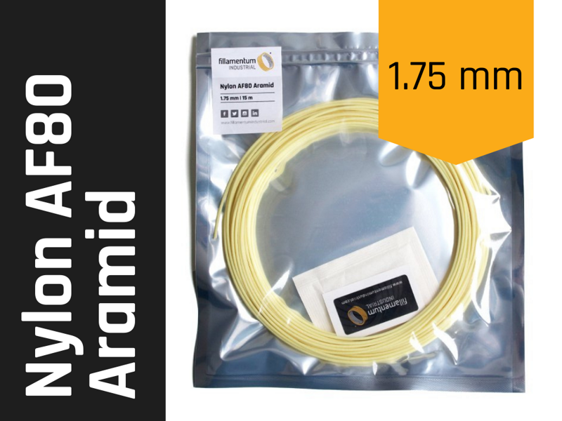 Sample 15 meters - Nylon AF80 Aramid Filament 1.75 mm Fillamentum Sample 15 meters - Nylon AF80 Aramid Filament 1.75 mm Fillamentum