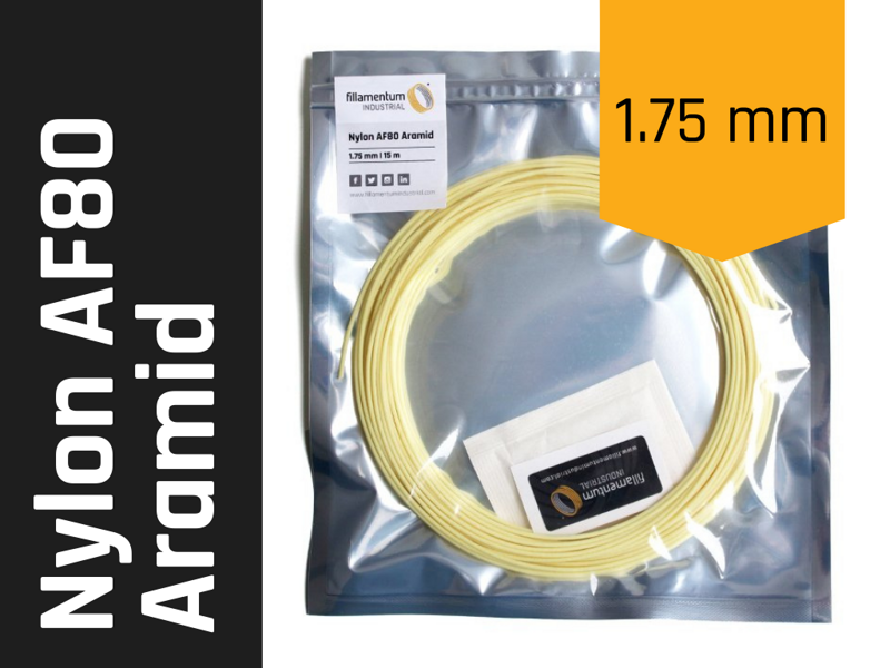 Sample 15 meters - Nylon AF80 Aramid Filament 1.75 mm Fillamentum