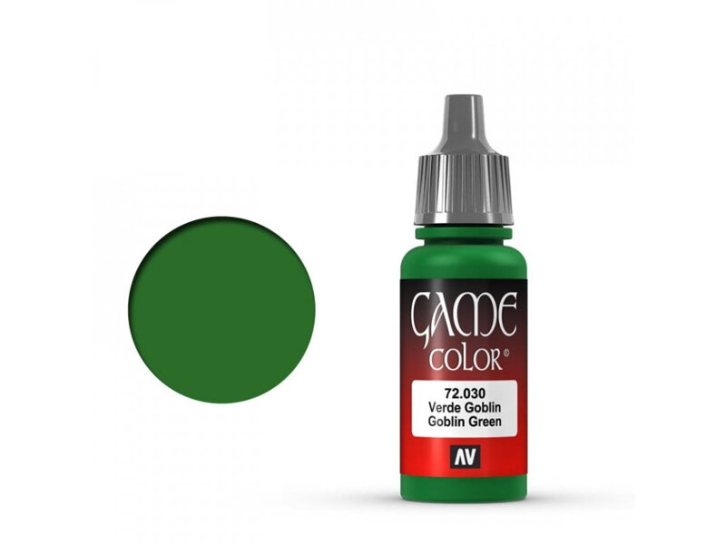 Vallejo Game Color 72030 Goblin Green (17 ml)