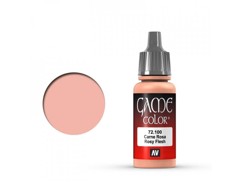 Vallejo Game Color 72100 Rosy Flesh (17 ml)