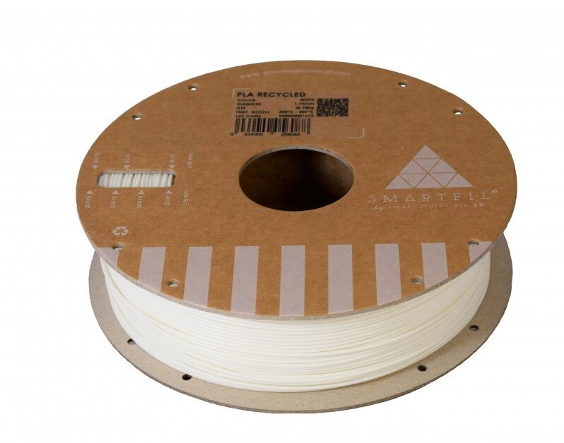 PLALAMENT Z recycled white 1.75 mm smartfil 0.75kg