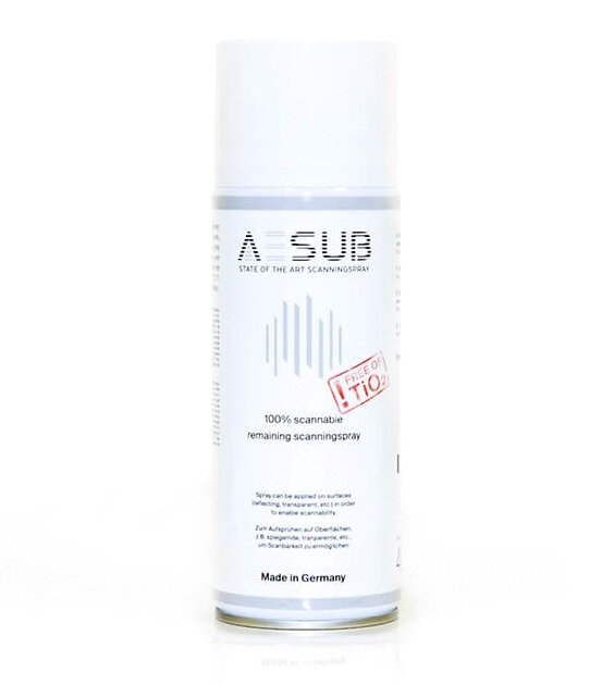 3D scanning spray permanent Aesub white 400 ml