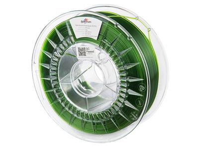 PCTG filament transparentní zelená 1,75mm Spectrum 1 kg