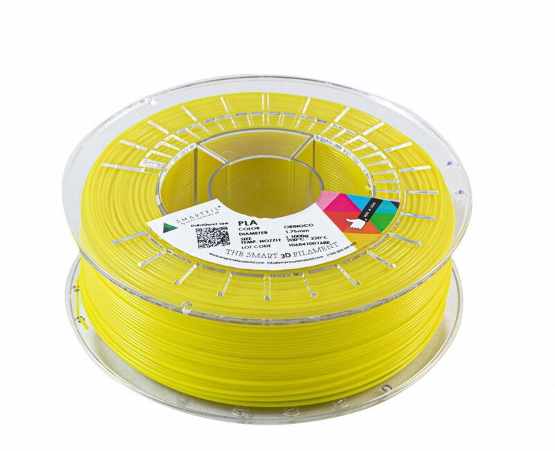 PLALAMENT TOBAK YELLOW 1.75 mm SMARTFIL 1kg PLALAMENT TOBAK YELLOW 1.75 mm SMARTFIL 1kg