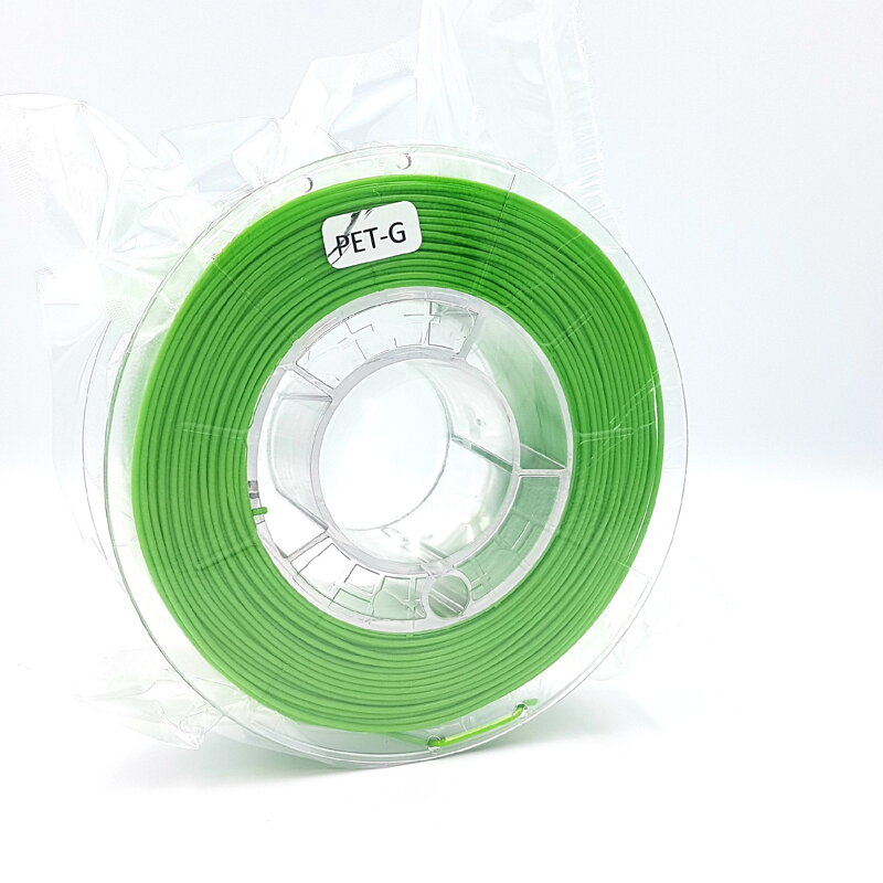 Pet-G Filament 1.75 mm bright green devil design 330g Pet-G Filament 1.75 mm bright green devil design 330g