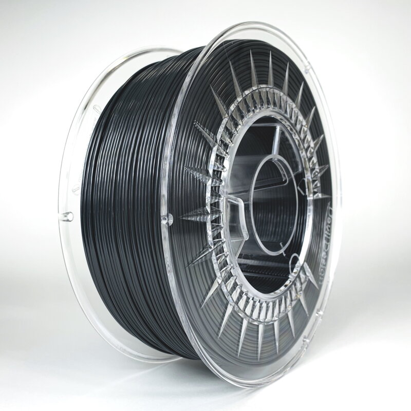 Pet-G Filament 1.75 mm Dark gray devil design 1 kg