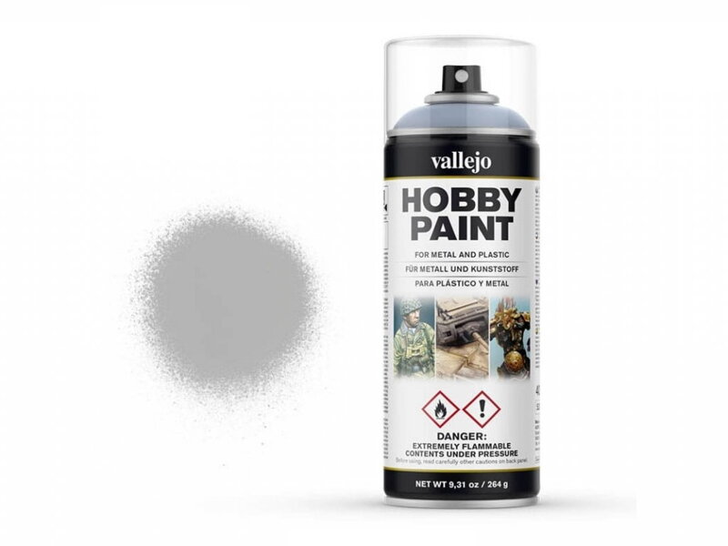 Vallejo Aerosol 28011 Gray Primer Spray (400ml)