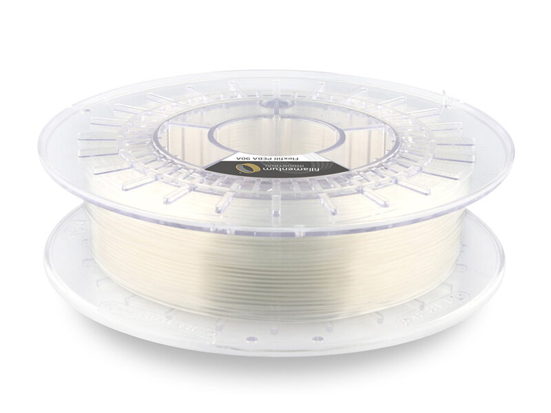 Flexfill Peba 90A Durable print string 1,75mm 0,5kg Fillament Natural